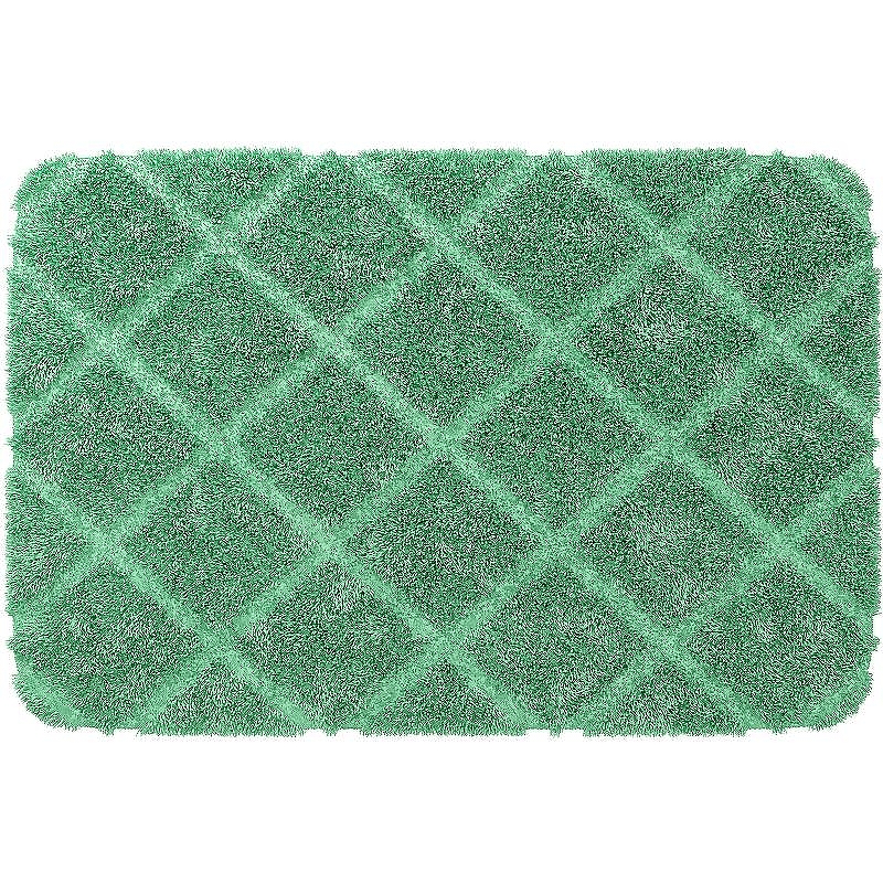 Коврик для ванной комнаты WasserKRAFT Lippe 90х60 BM-6516 Cabbage