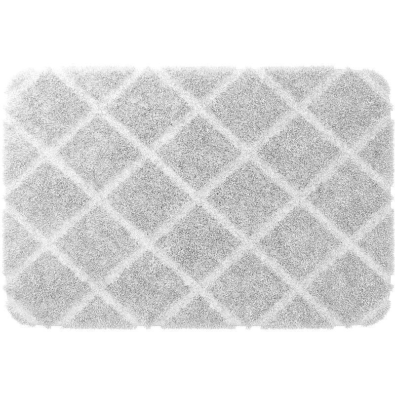 Коврик для ванной комнаты WasserKRAFT Lippe 90х60 BM-6518 White