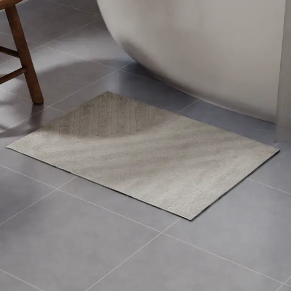 Коврик для ванной Lemer Adamello 50x80 см цвет серый