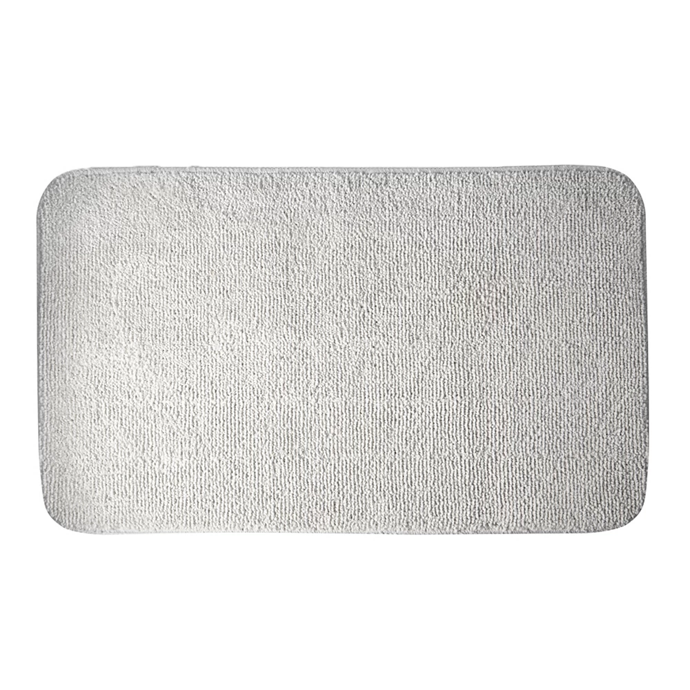 Коврик для ванной серый 75х45 см WasserKraft Vils (BM-1021)