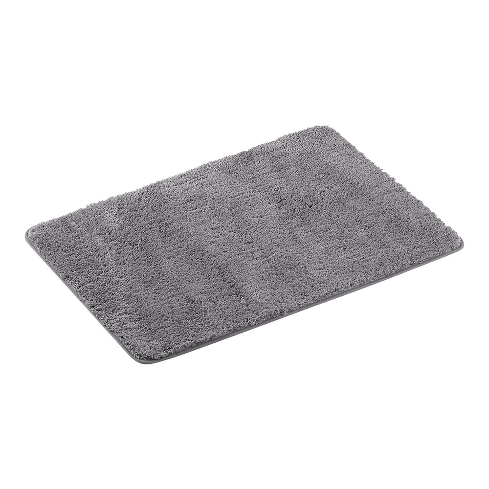 Коврик для ванной серый 80х50 см Fora Grey (FOR-MCF-8050GREY)