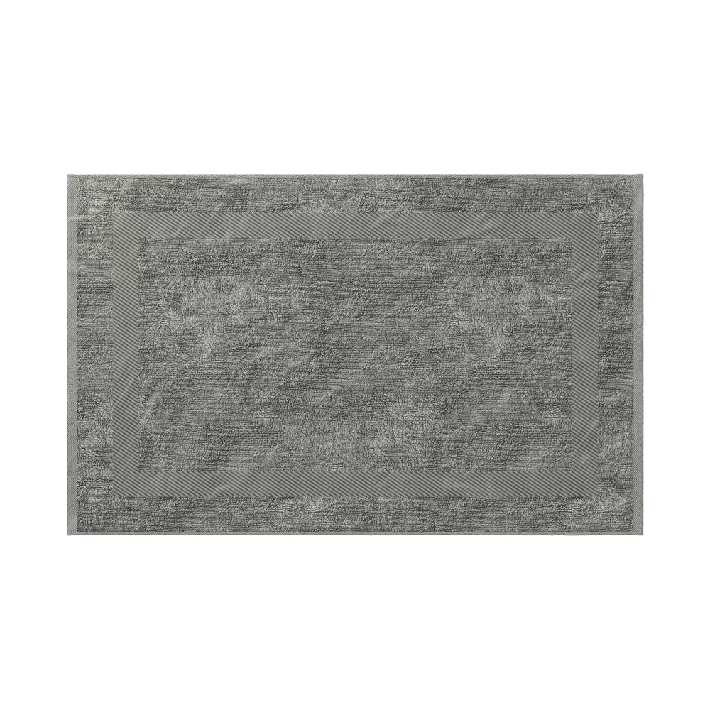 Коврик для ванной серый 80х50 см WasserKraft Neime (BM-1913)