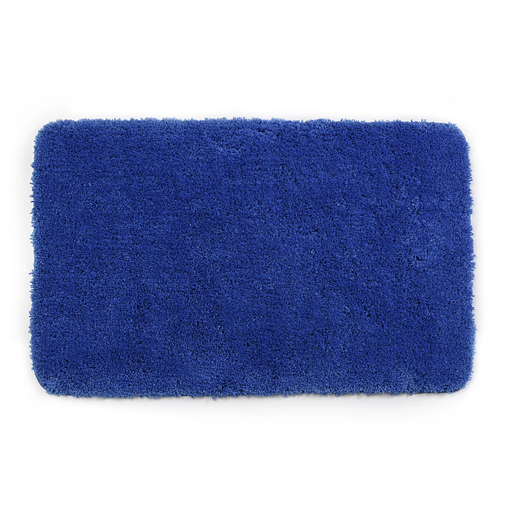 Коврик для ванной синий 90х57 см WasserKraft Kammel (BM-8301)