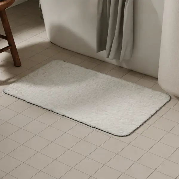Коврик для ванной Swensa Swanny Cream5 SWM-2400CRM-B 50x80 см цвет экрю