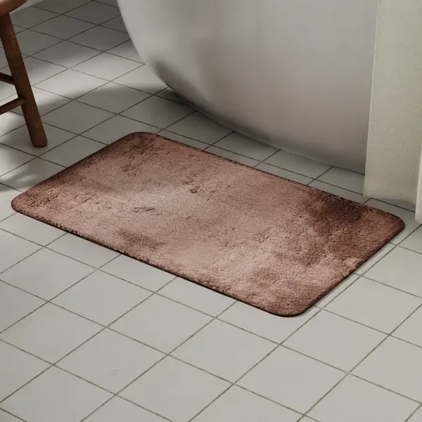 Коврик для ванной Swensa Swanny Fossil4 SWM-2400BPN-B 50x80 см цвет серо-розовый