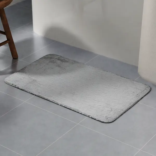Коврик для ванной Swensa Swanny Granit5 SWM-2400LGR-B 50x80 см цвет светло-серый