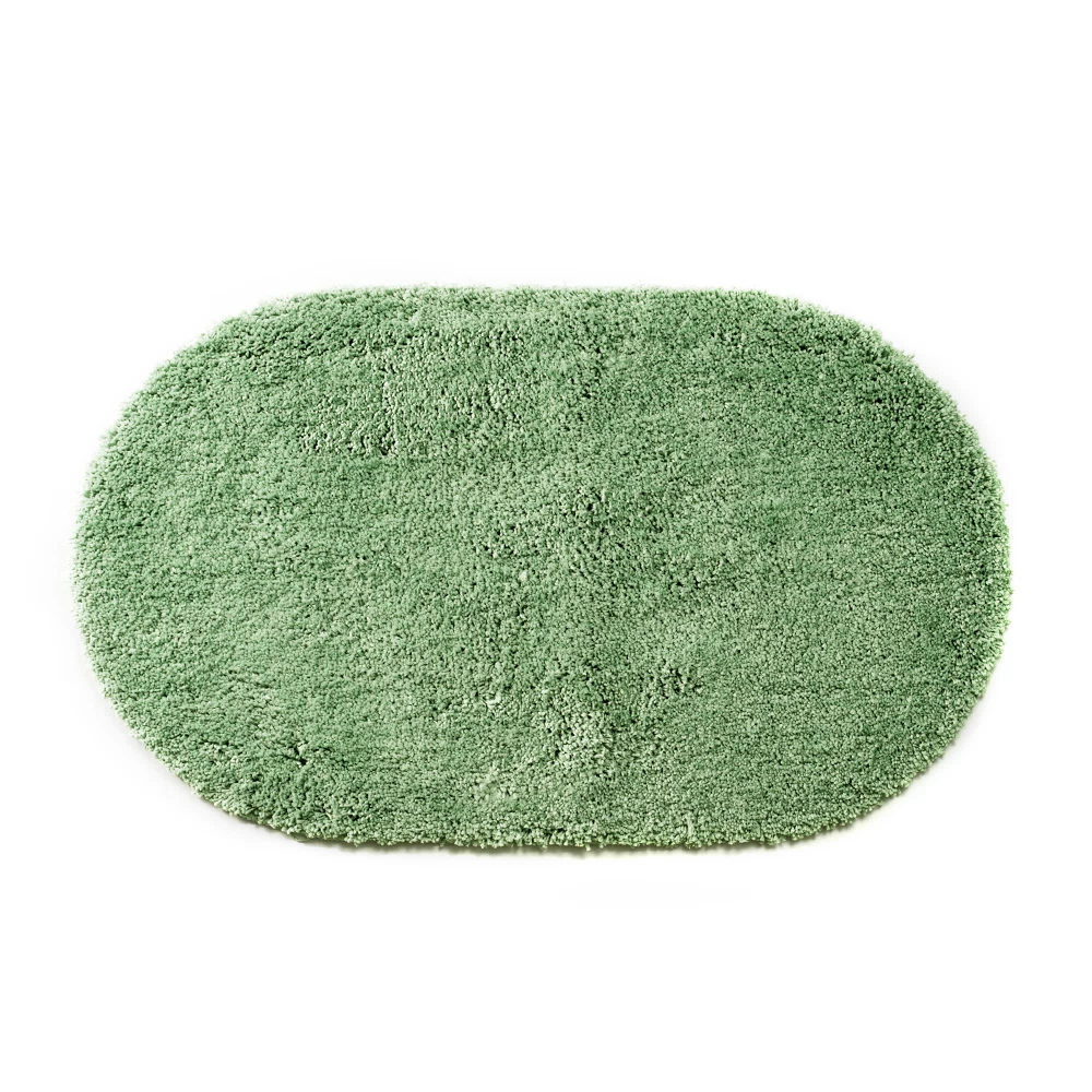 Коврик для ванной зеленый 100х60 см WasserKraft Dill (BM-3943)