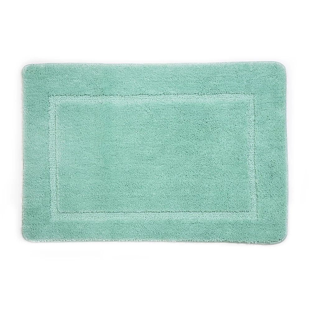Коврик для ванной зеленый 90х60 см WasserKraft Lopau (BM-6016)