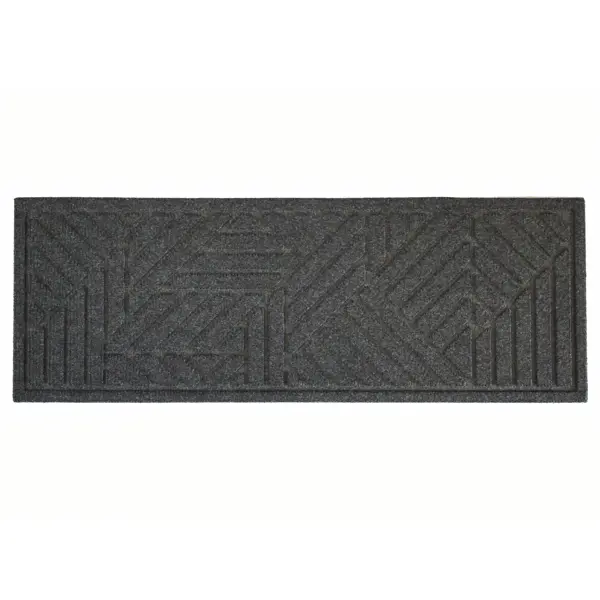 Коврик грязезащитный Cipro G2 25x70 см полипропилен цвет серый