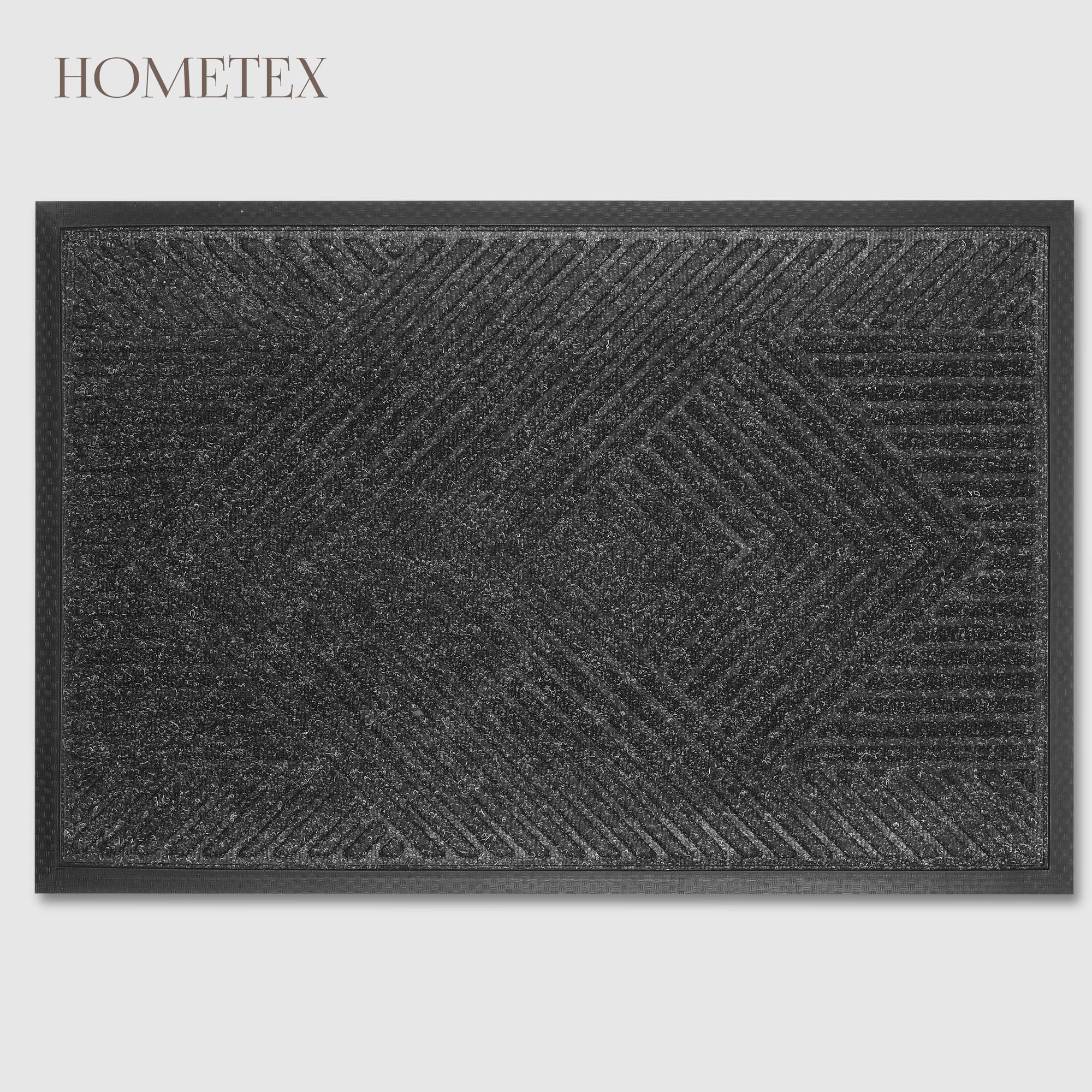 Коврик придверный Hometex 60х90 см antr