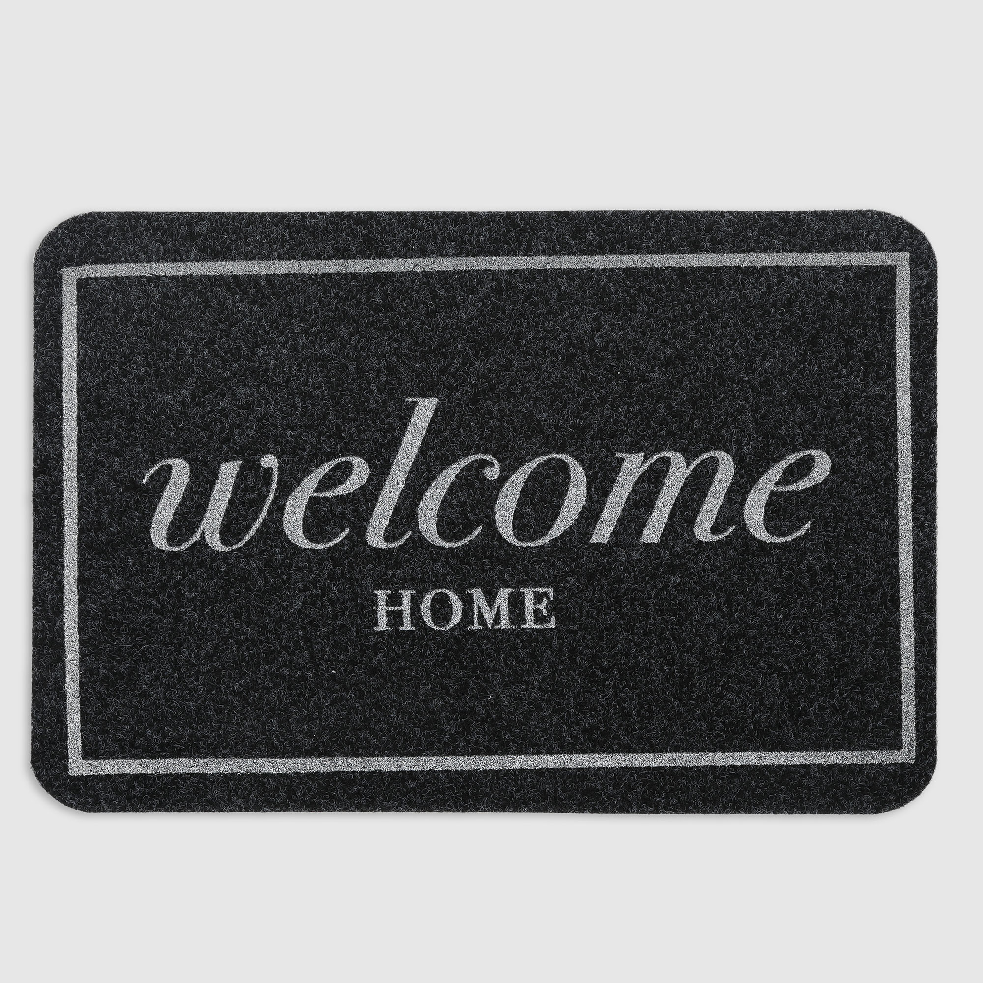 Коврик придверный Hometex серый welcome 40x60 см