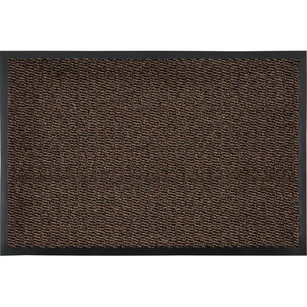 Коврик Step 60x90 см полипропилен цвет коричневый