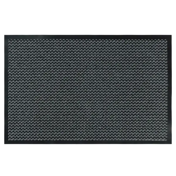 Коврик Велий Нептун 80x120 см полипропилен цвет серый