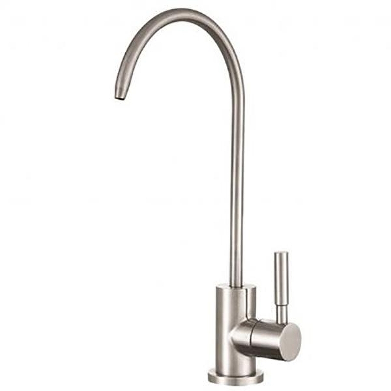 Кран для одного типа воды Aquanet Steel AF210-91S 225487 Сатин