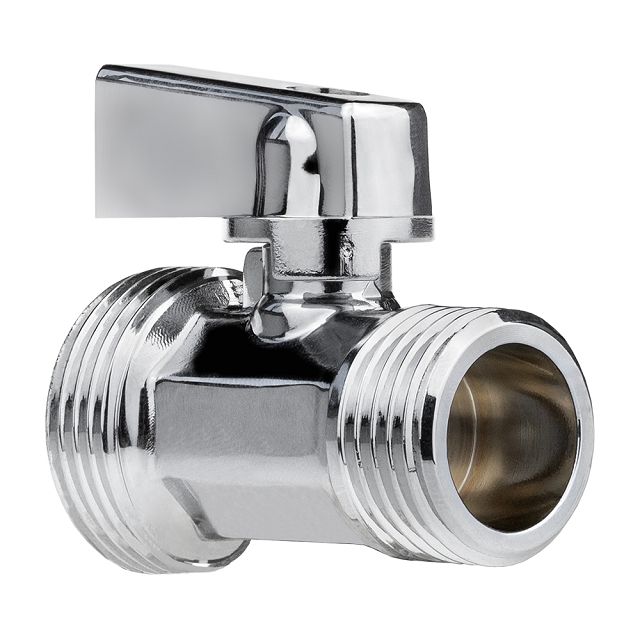 кран-мини MPF 1/2" х 3/4" НР/НР флажок, ГОСТ