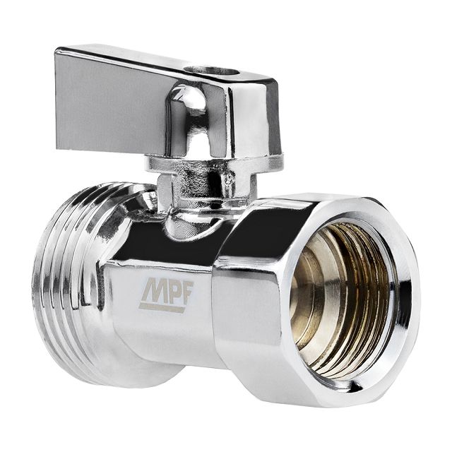 кран-мини MPF 1/2" х 3/4" ВР/НР флажок, ГОСТ