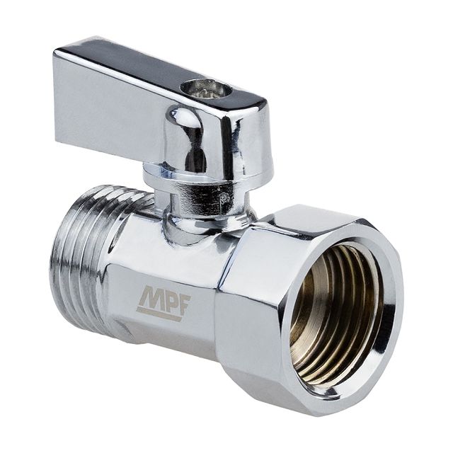 кран-мини MPF 1/2" ВР/НР флажок, ГОСТ