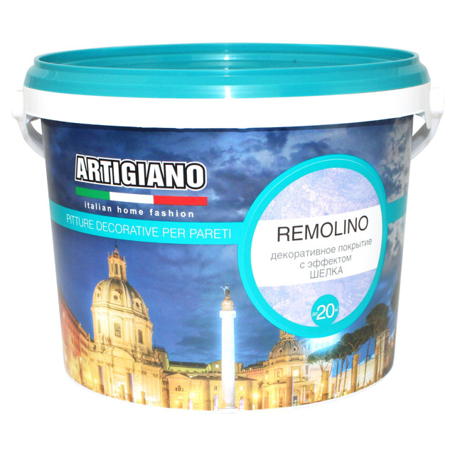 краска декоративная ARTIGIANO Remolino 2,5л перламутровая, арт.14138