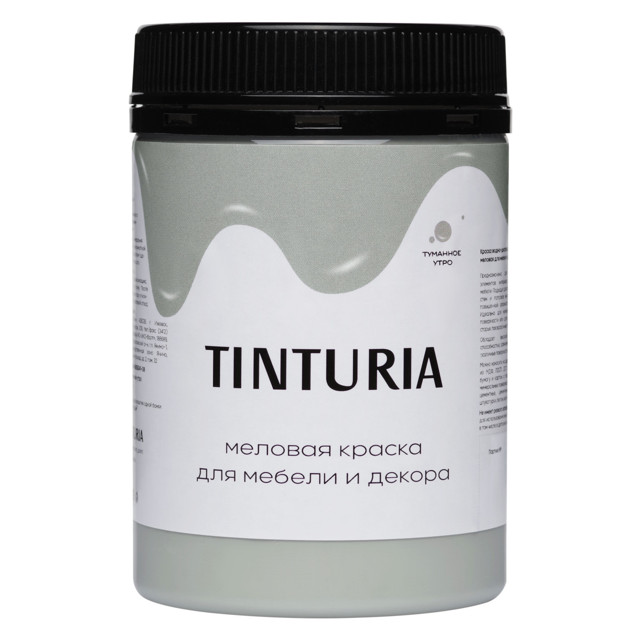 краска для мебели и декора TINTURIA 0,35кг туманное утро, арт.028819779