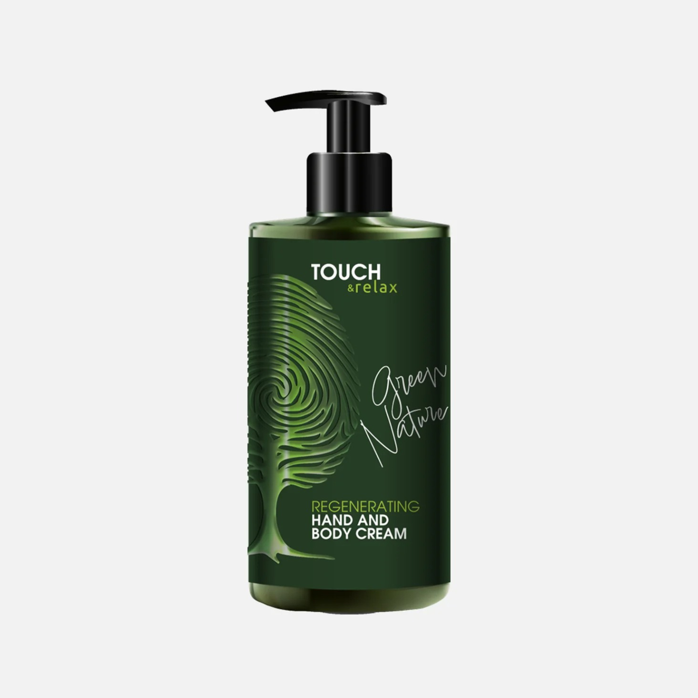 Крем для рук и тела Touch&Relax Green nature восстанавливающий 320 мл