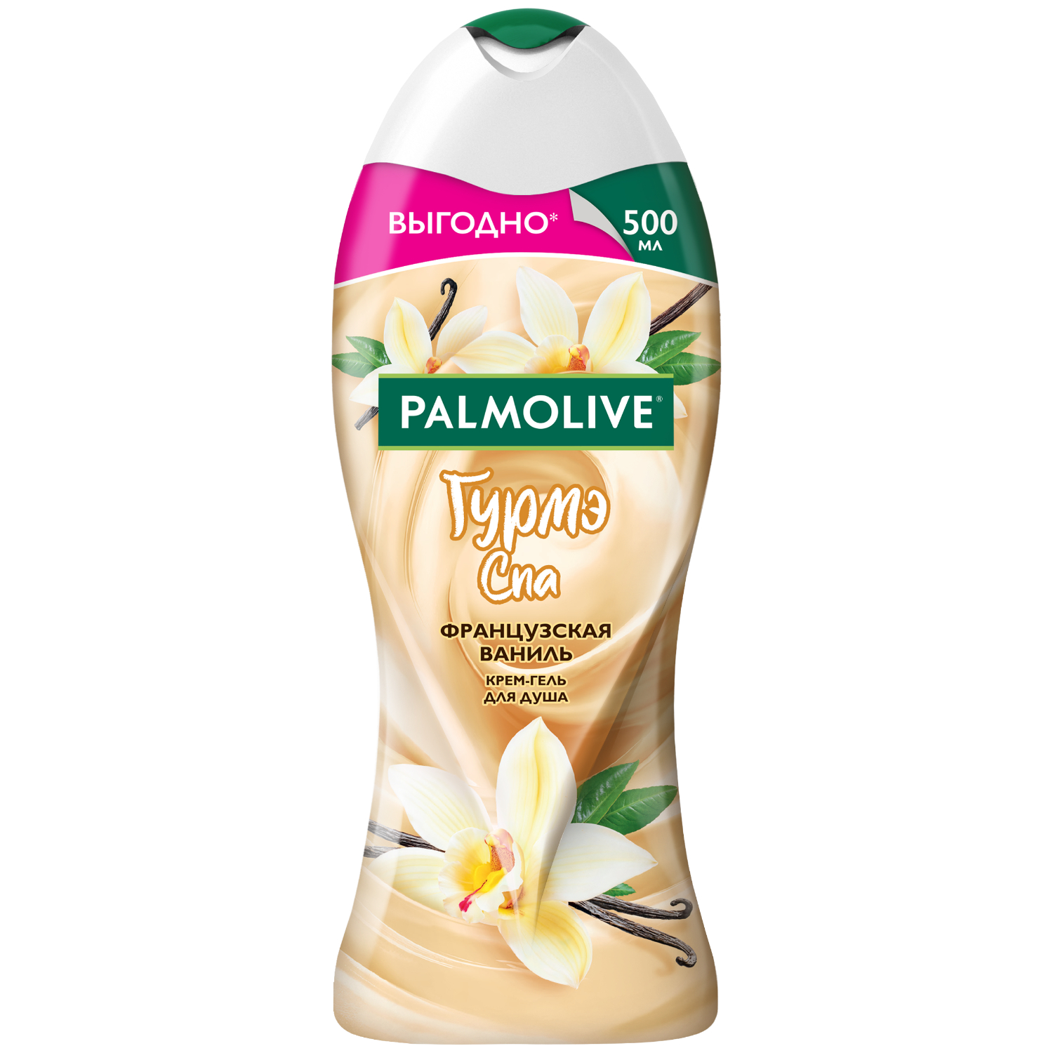 Крем-гель для душа "Palmolive Гурмэ СПА": "Французская Ваниль", 500 мл