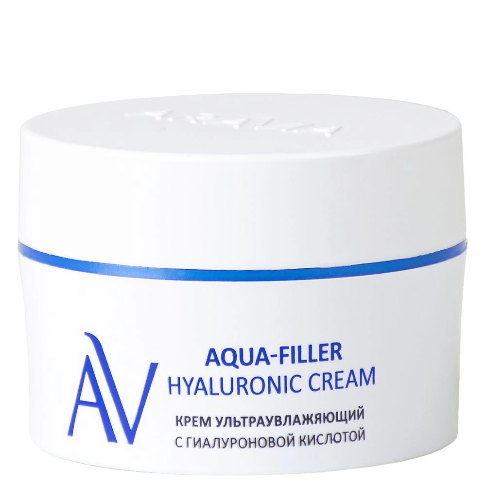 Крем ультраувлажняющий с гиалуроновой кислотой Aravia Laboratories aqua-filler hyaluronic cream, 50 мл