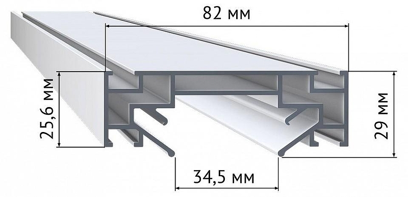 Крепление для трека ST-Luce ST001 ST001.129.00 цвет арматуры Серебро