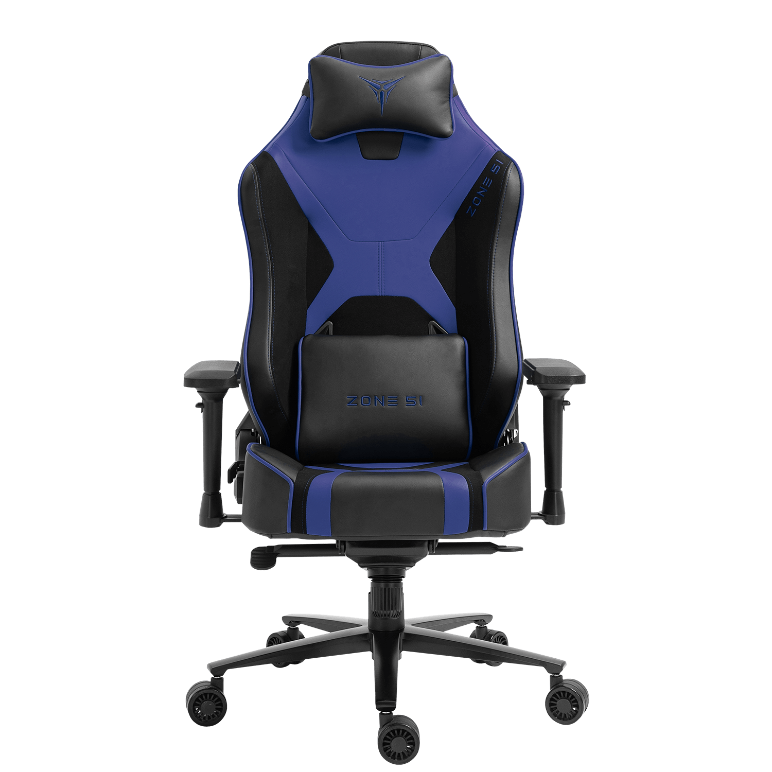 Кресло компьютерное ZONE 51 ARMADA Black-blue