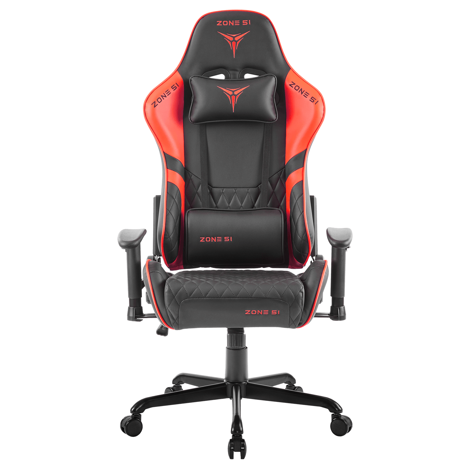 Кресло компьютерное ZONE 51 CLUBPOINT Black-Red
