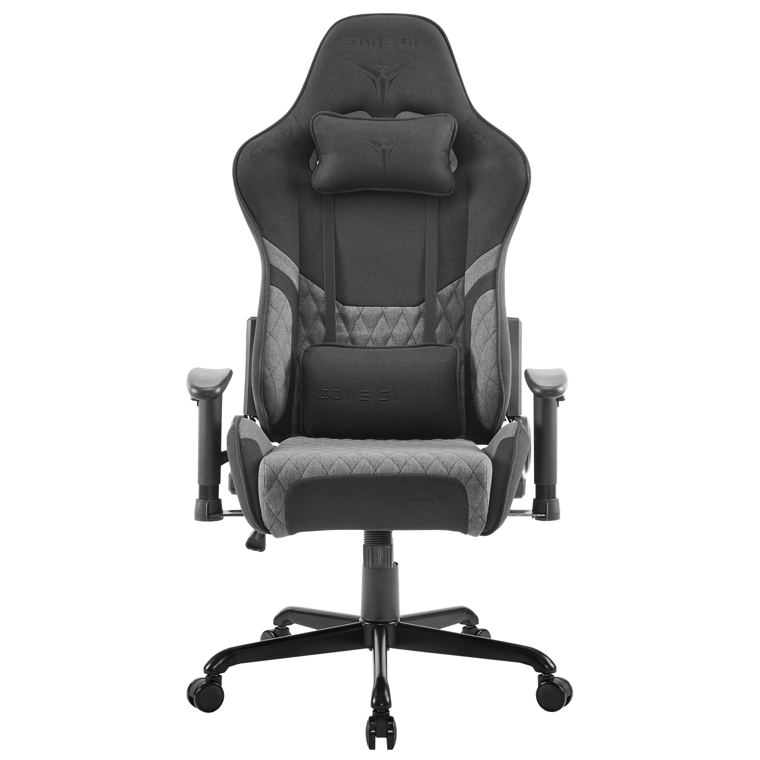 Кресло компьютерное ZONE 51 CLUBPOINT X-Weave Grey