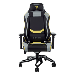 Кресло компьютерное ZONE 51 Cyberpunk YG Yellow-grey