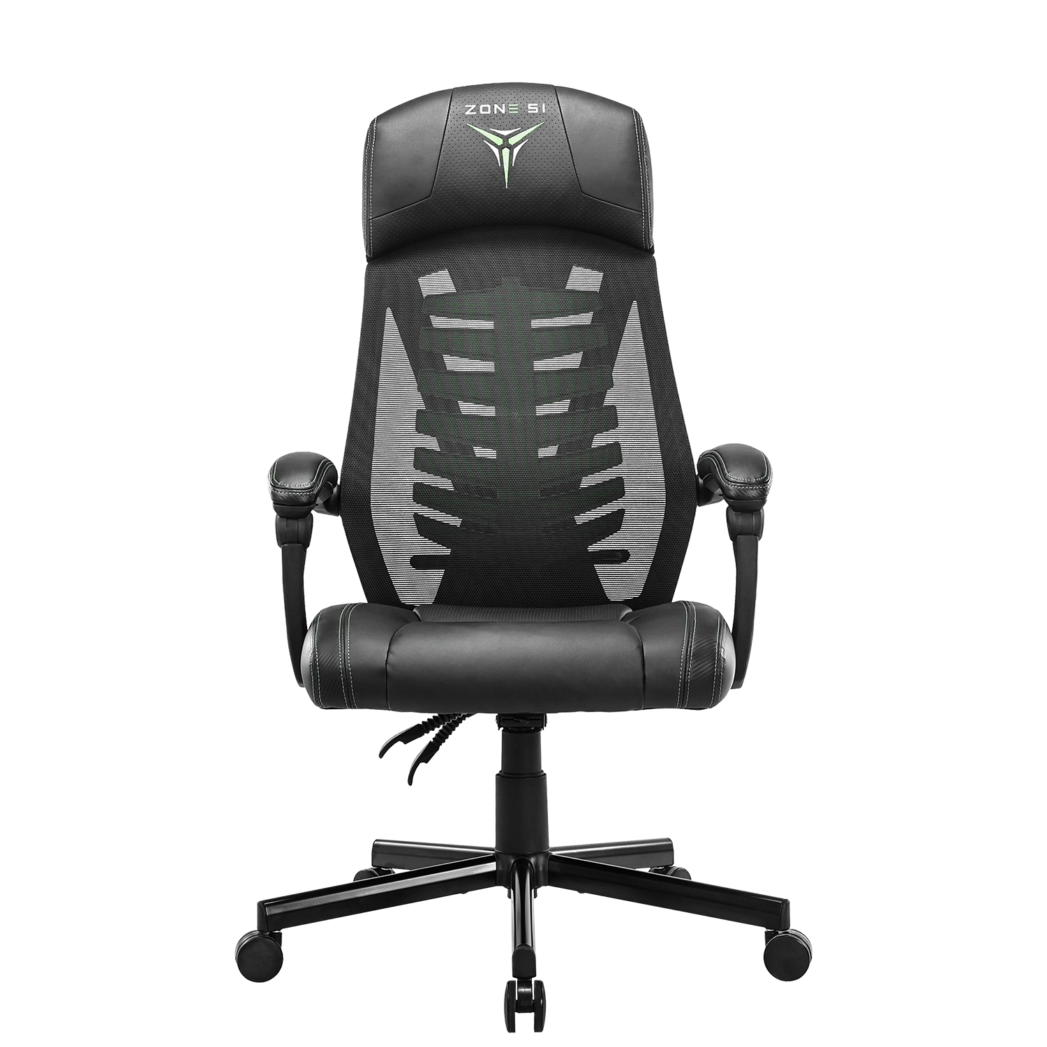 Кресло компьютерное ZONE 51 FREELANCER P3 Black-Green