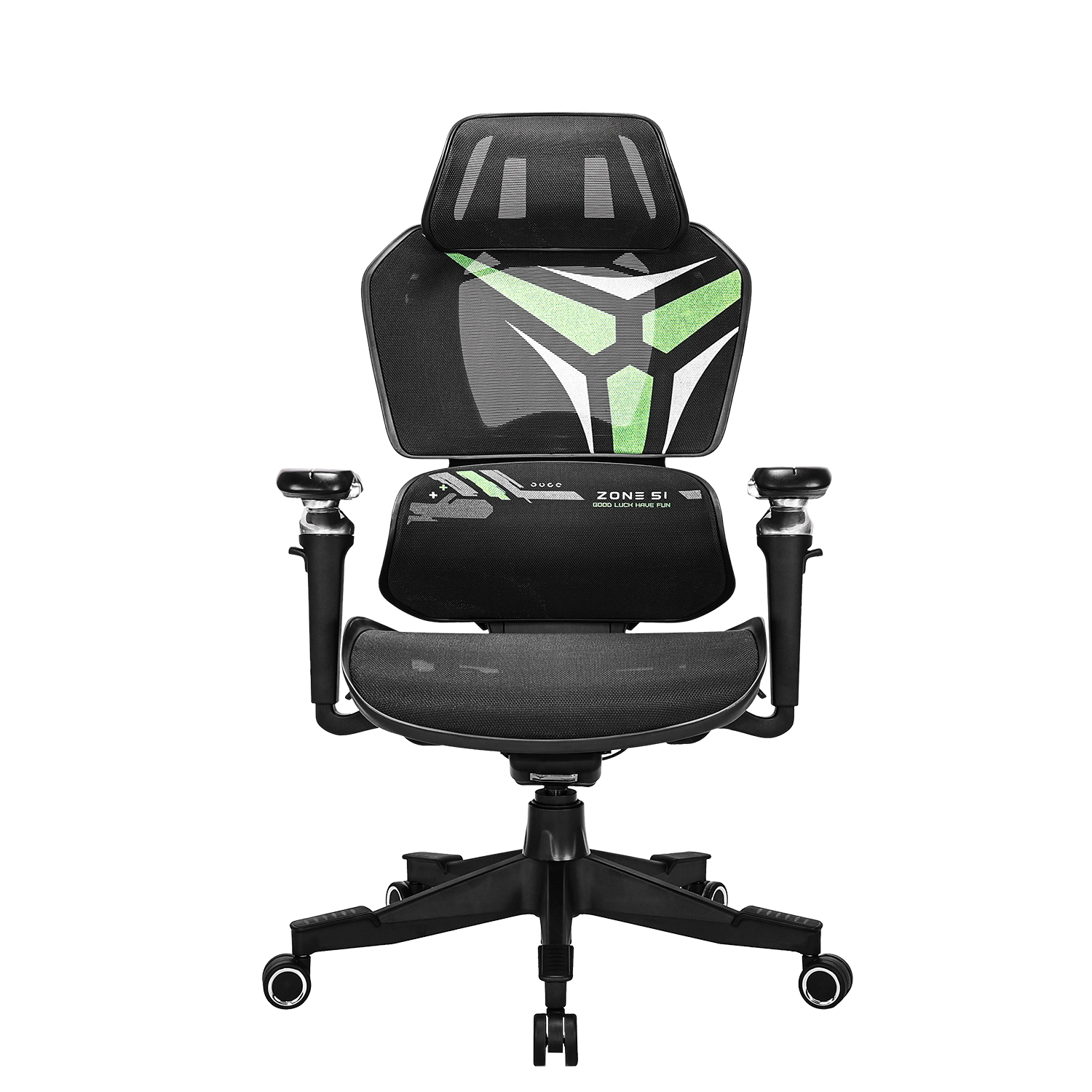 Кресло компьютерное ZONE 51 FREELANCER X7 Black-Green