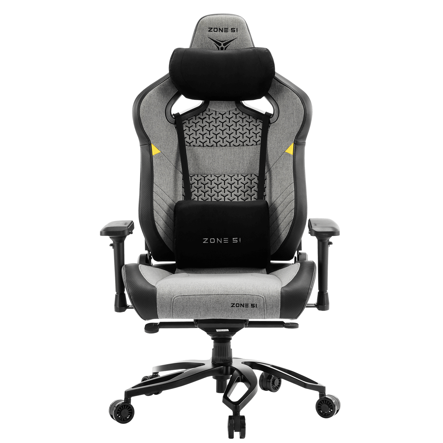 Кресло компьютерное ZONE 51 IMPERIAL X-Weave Grey