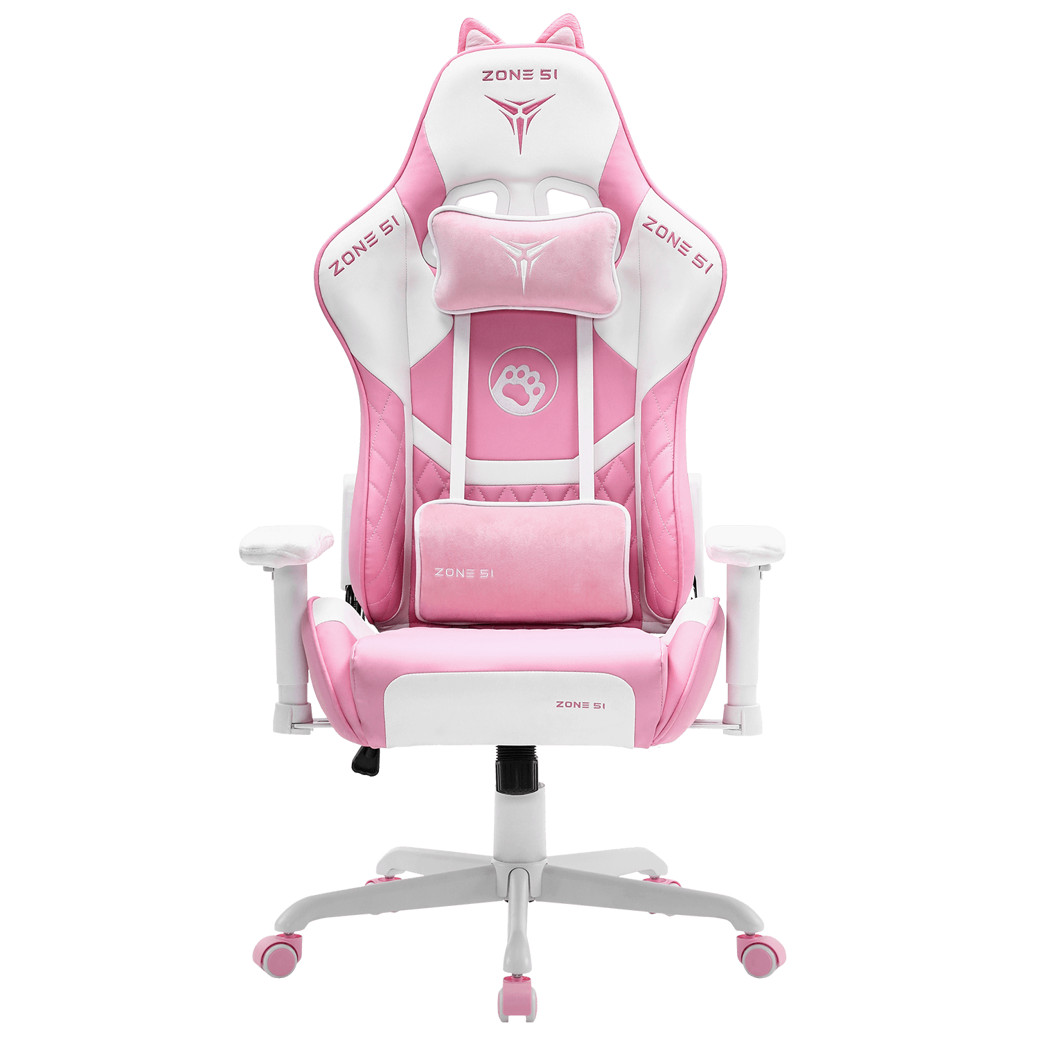 Кресло компьютерное ZONE 51 KITTY Pink