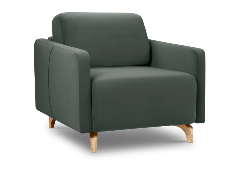Кресло-кровать Льери Мини Велюр Оливковый