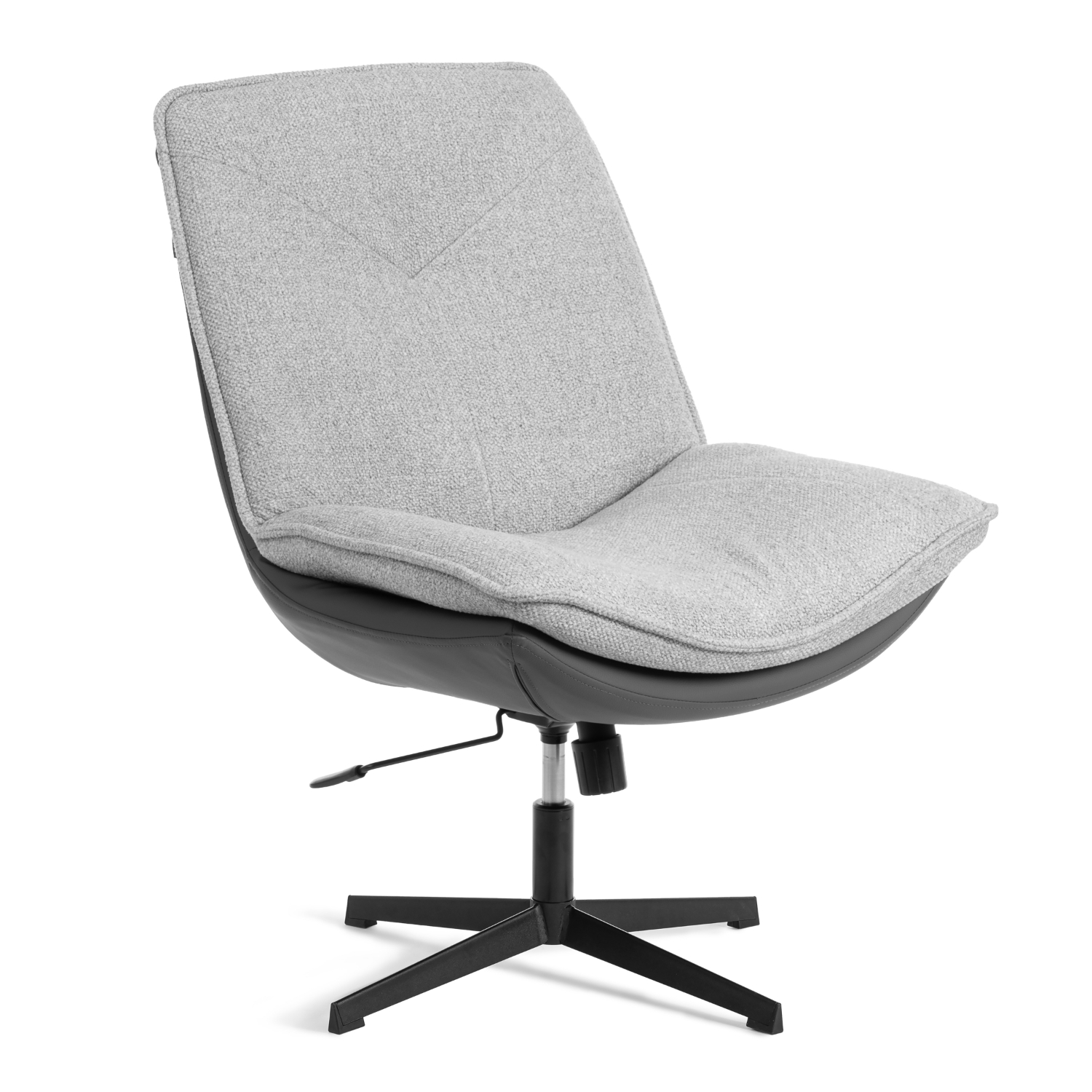 Кресло TC Modern Cosmo велюр/букле серое 84х71,5х107 см