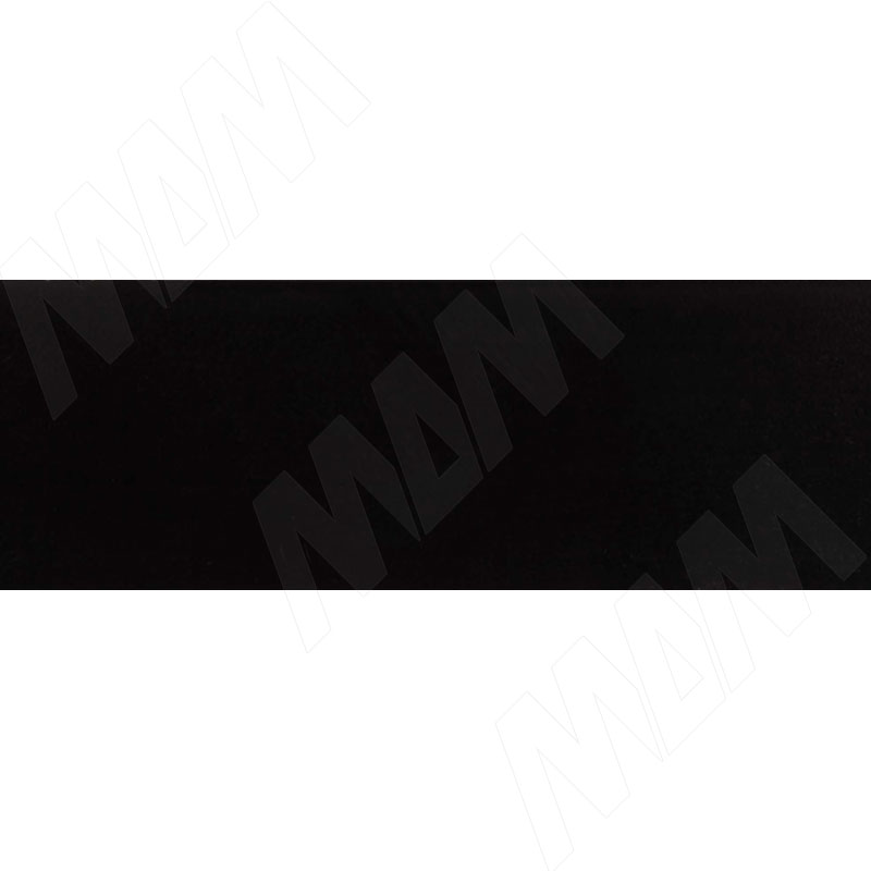 Кромка ПВХ Черный, гладкая (Kr 0190), 100 пог.м (0190.10.2X26)