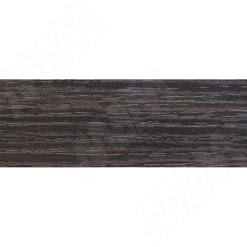 Кромка ПВХ Дуб термо черно-коричневый (Egger H1199 ST12) (124T 22X0,4)