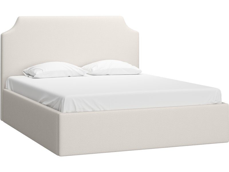 Кровать Адона-П 160 Букле Молочный