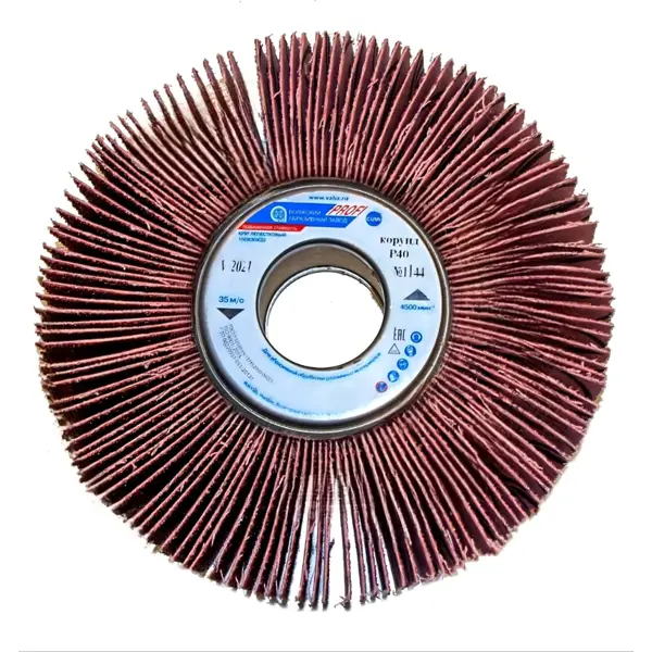 Круг лепестковый КЛО с оправкой ВАЗ Profi XF569 Р40 150x30 мм