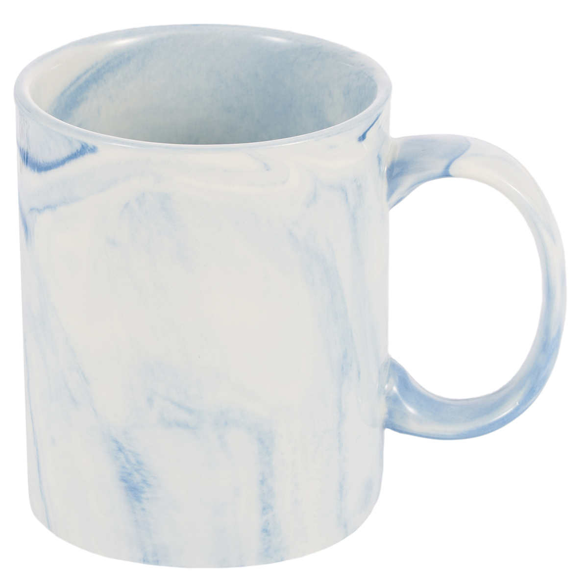 Кружка Gipfel Marble blue синяя 300 мл