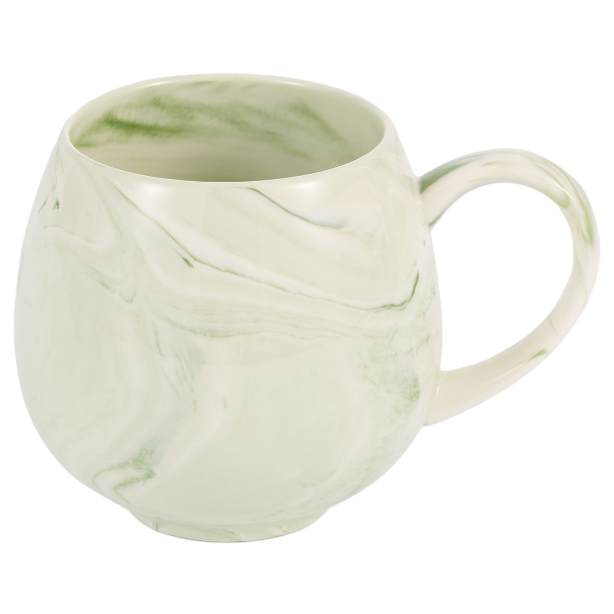Кружка Gipfel Marble verde зеленая 400 мл