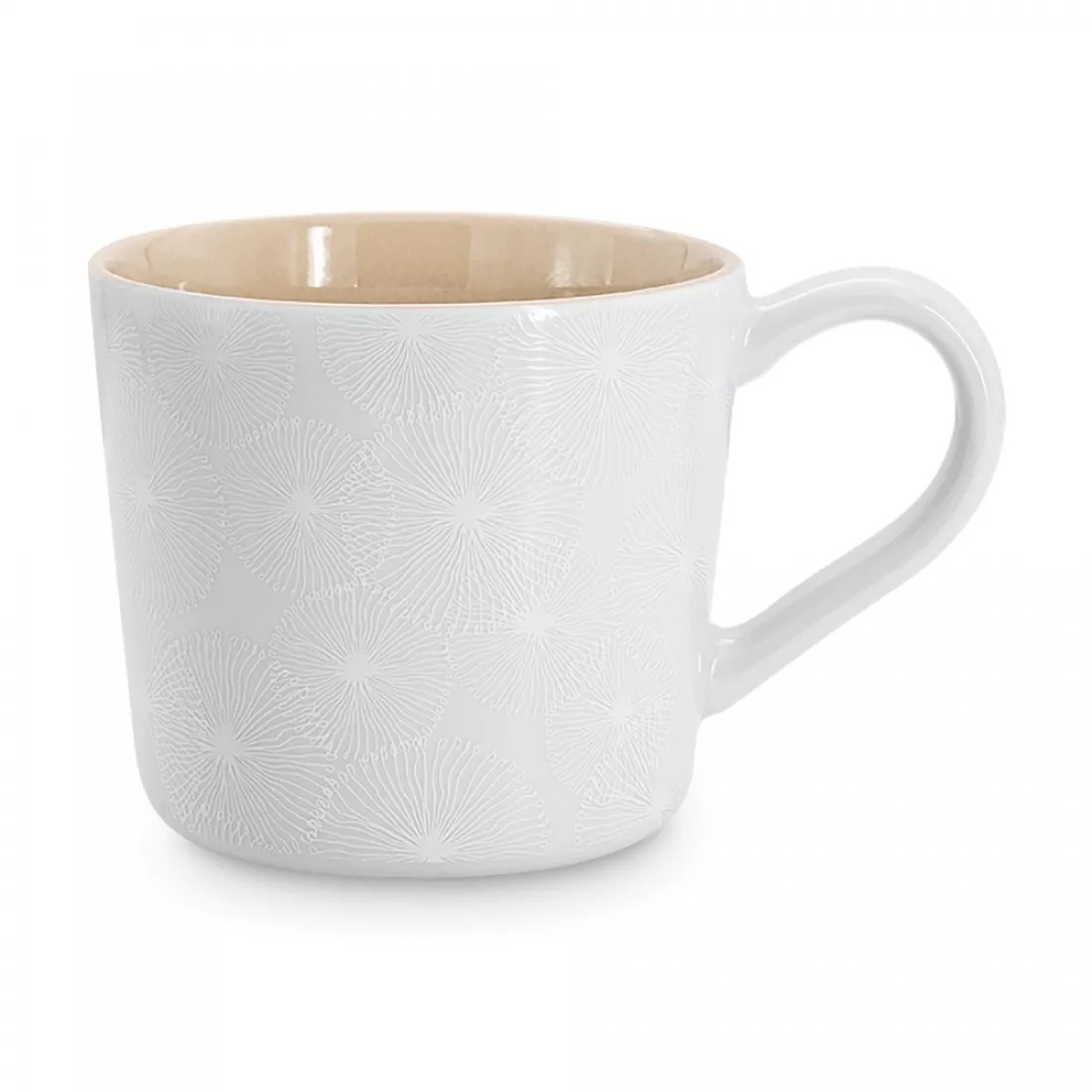 Кружка Home & Style Frost бежевая 450 мл