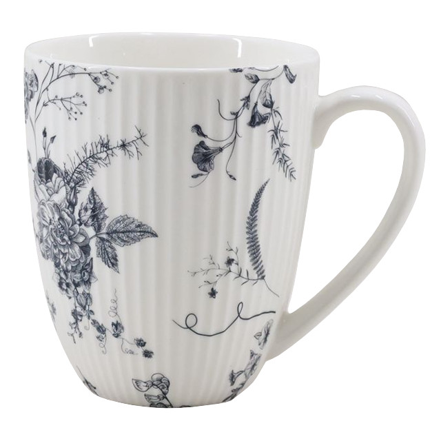 кружка TODELIA Фарфоровая/Porcelain 370мл костяной фарфор