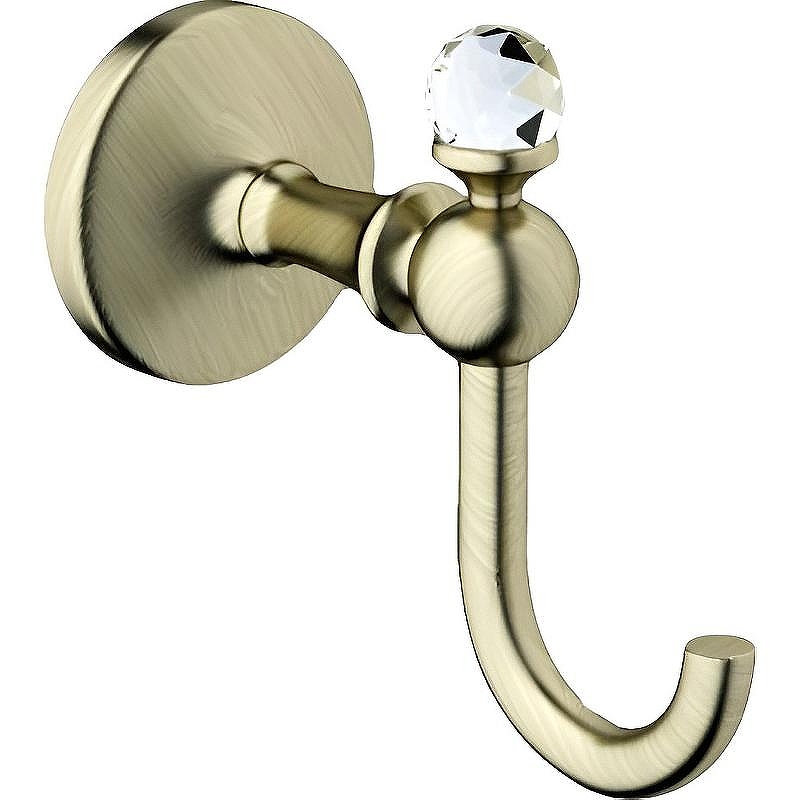 Крючок Art&Max Antic Crystal AM-E-2686BSJ-Br Бронза