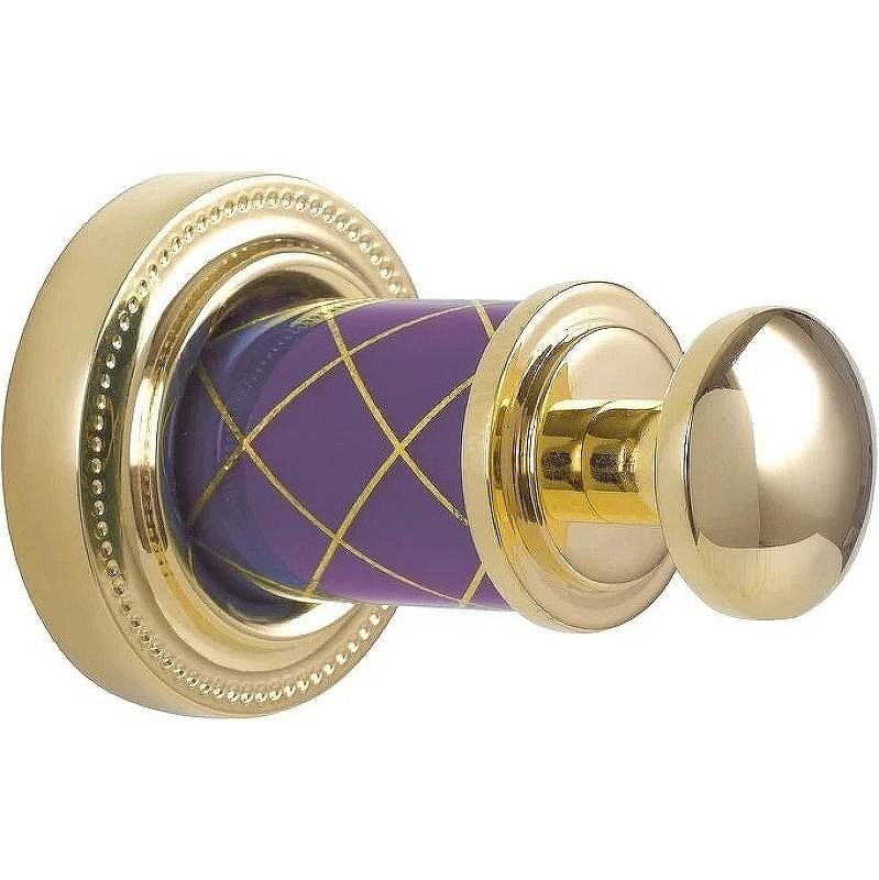 Крючок Boheme Murano 10906-V-BR Бронза Фиолетовый