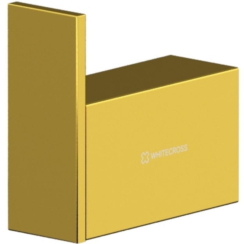 Крючок Whitecross Cubo gold brushed CU2410GLB Брашированное золото