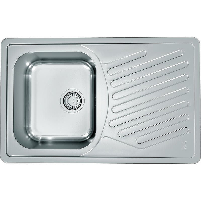 Кухонная мойка Alveus Elegant 30 SAT 90 FI 810x510 1126348 Сатинированная сталь