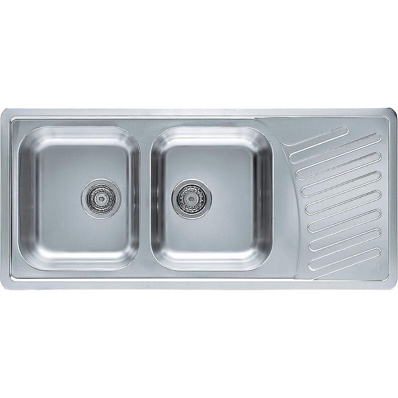 Кухонная мойка Alveus Elegant 70 SAT-90 1110x510 1009386 Сатинированная сталь